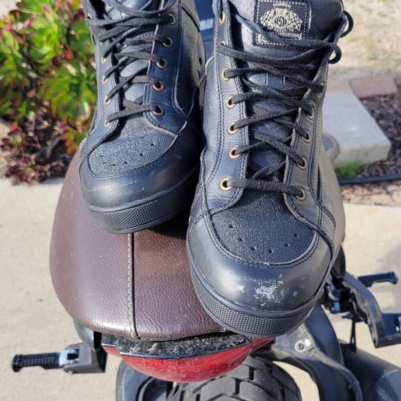 Roland Sands Fresno Motorcycle Boots Size 10 main image 4